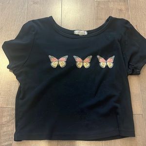 Urban outfitters butterfly top